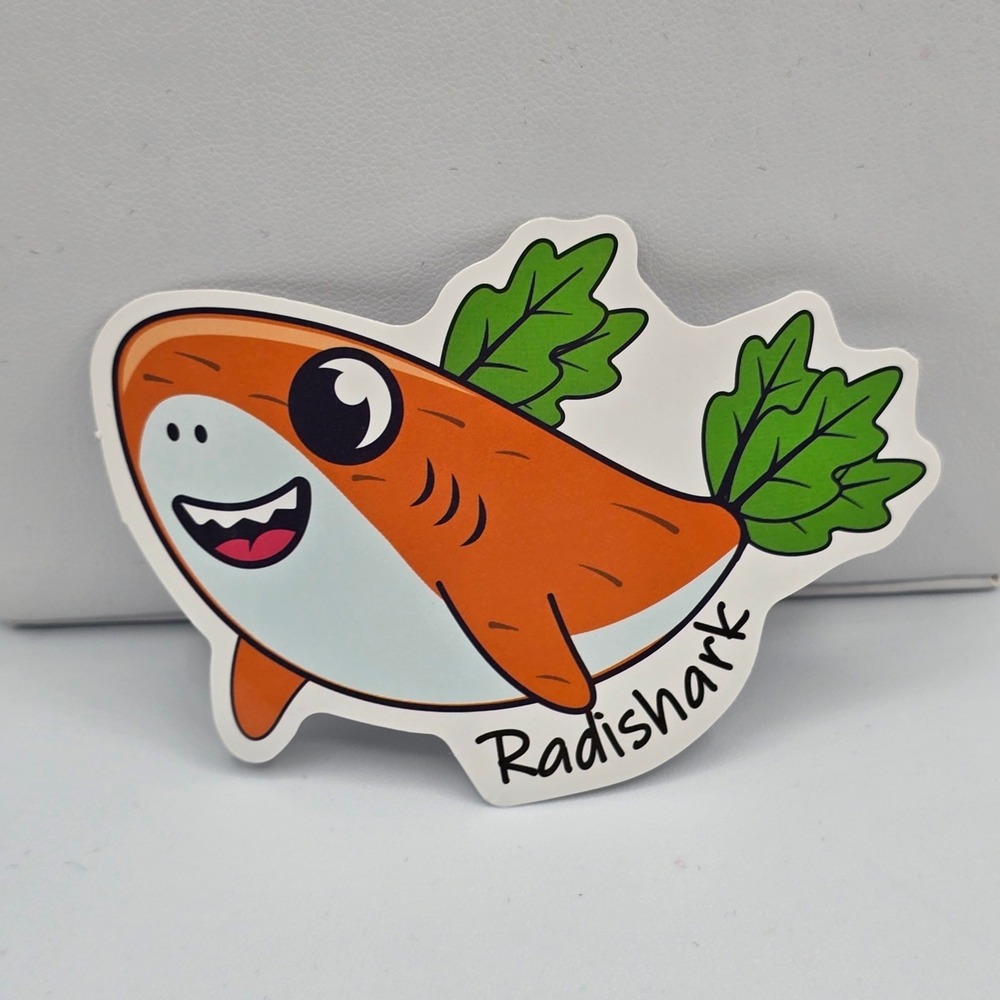Radishark Sticker‎